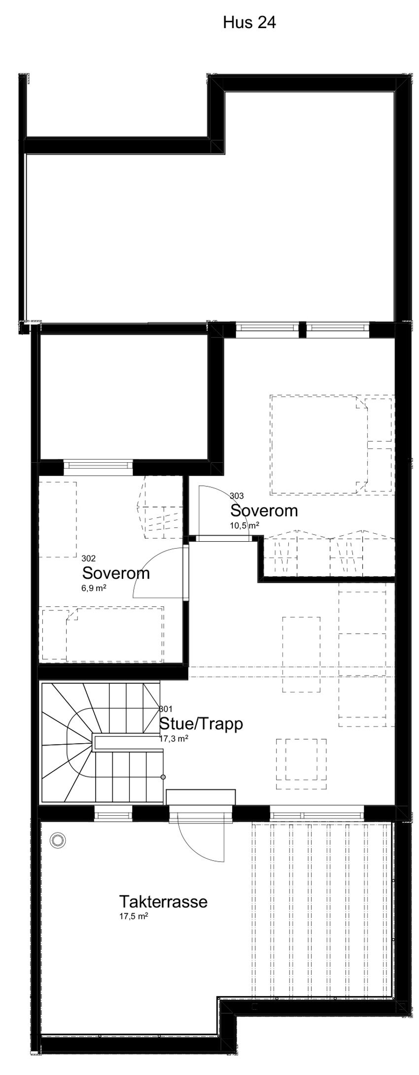 Hus 24 plan 3 Galleribilde