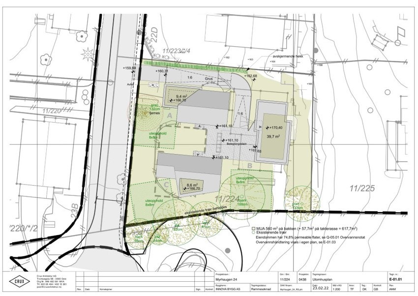 Utomhusplan Galleribilde