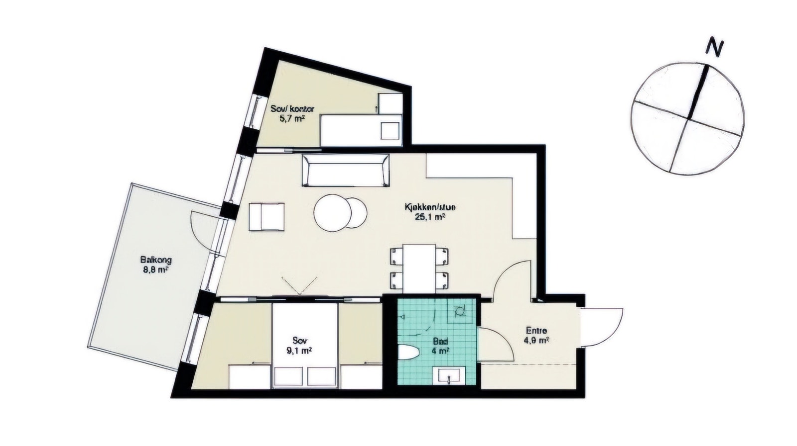 Apartment - Layout Galleribilde
