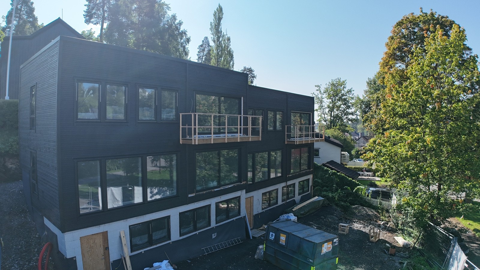 Bilde fra byggeplassen nylig Galleribilde