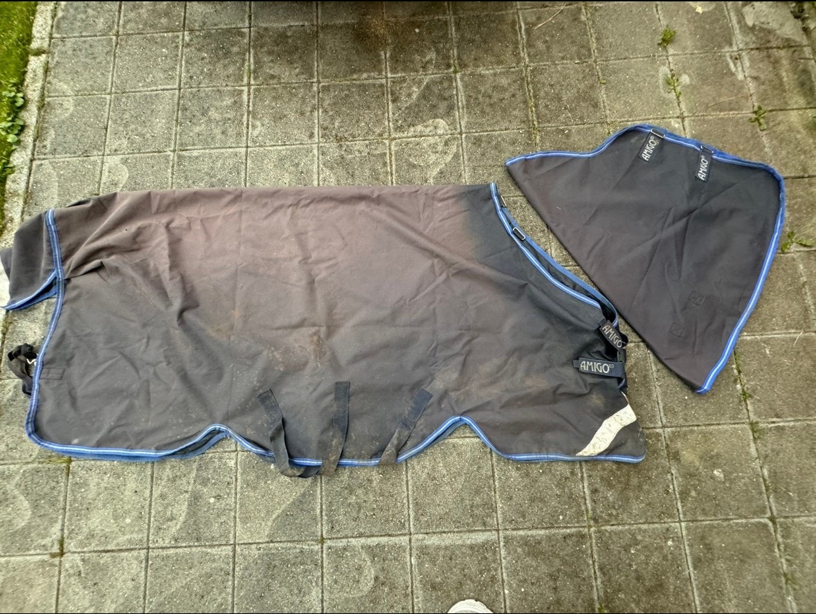 Horseware amigo regndekken m/ hals og liner FINN