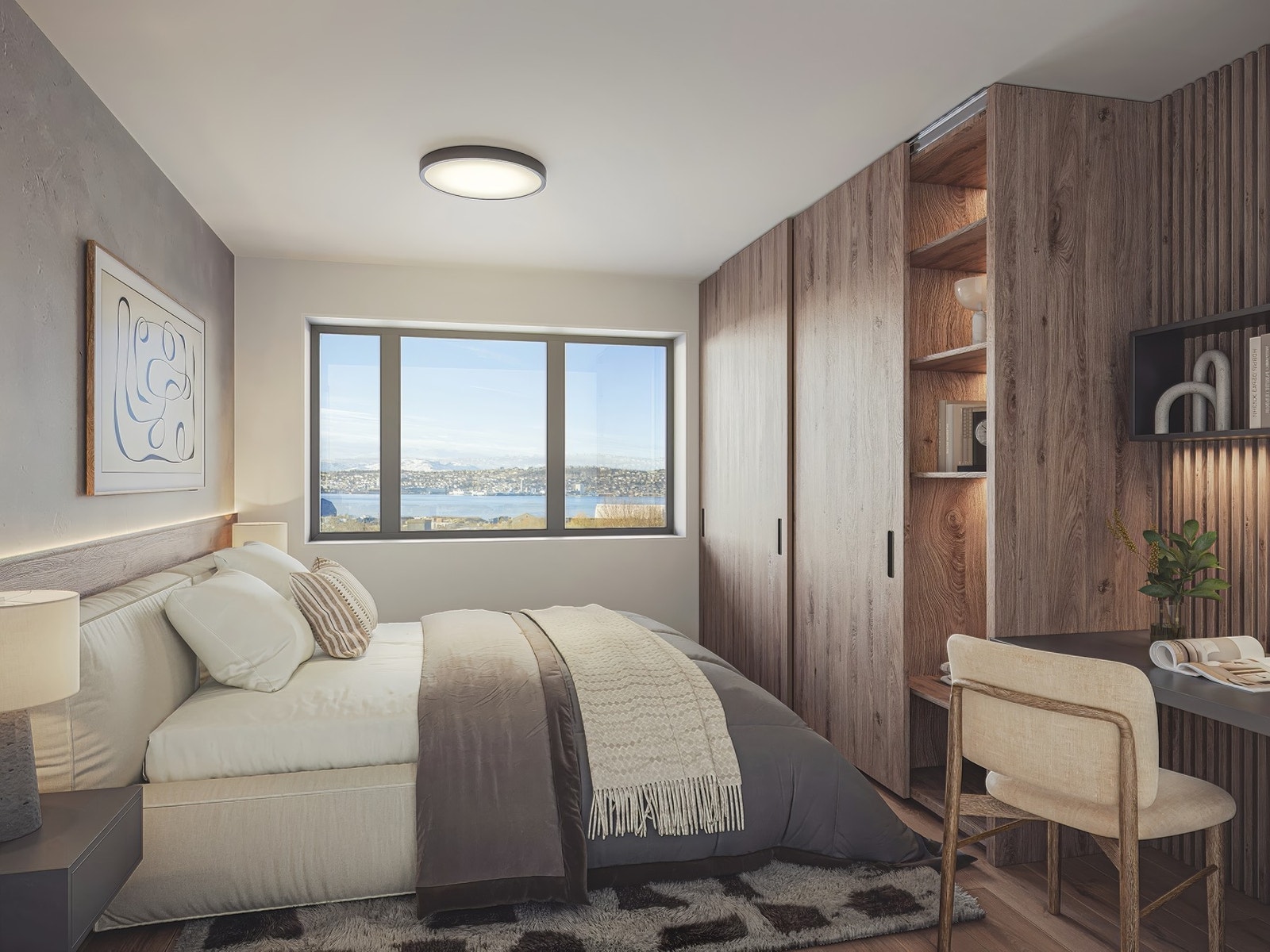 Boligene har 3 soverom i hoveddel.
Bildet er en illustrasjon, avvik kan forekomme. Galleribilde