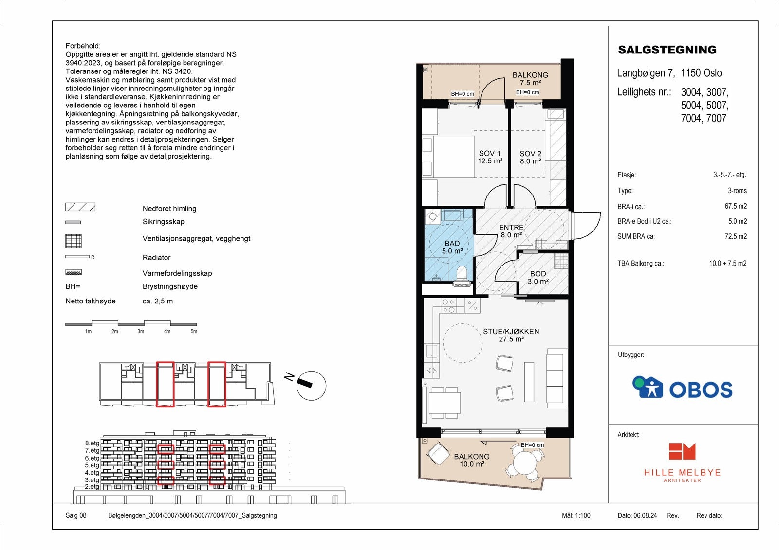 Planløsning 3004 Galleribilde