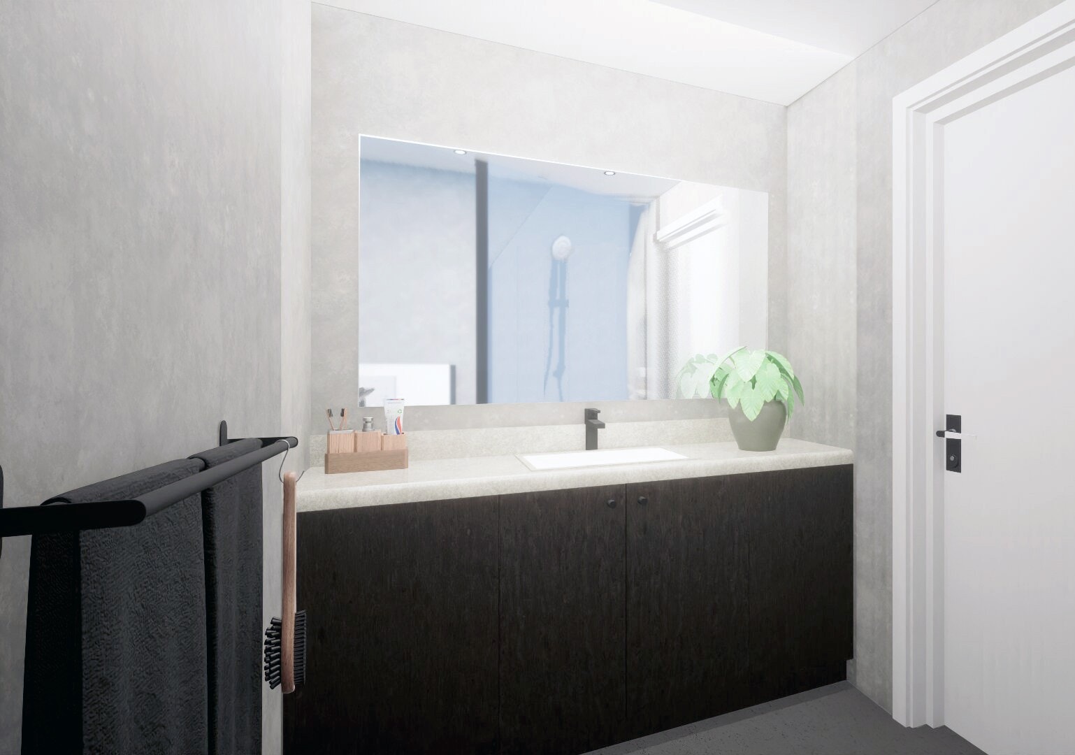 Baderom - Illustrasjon og avvik kan forekomme Galleribilde