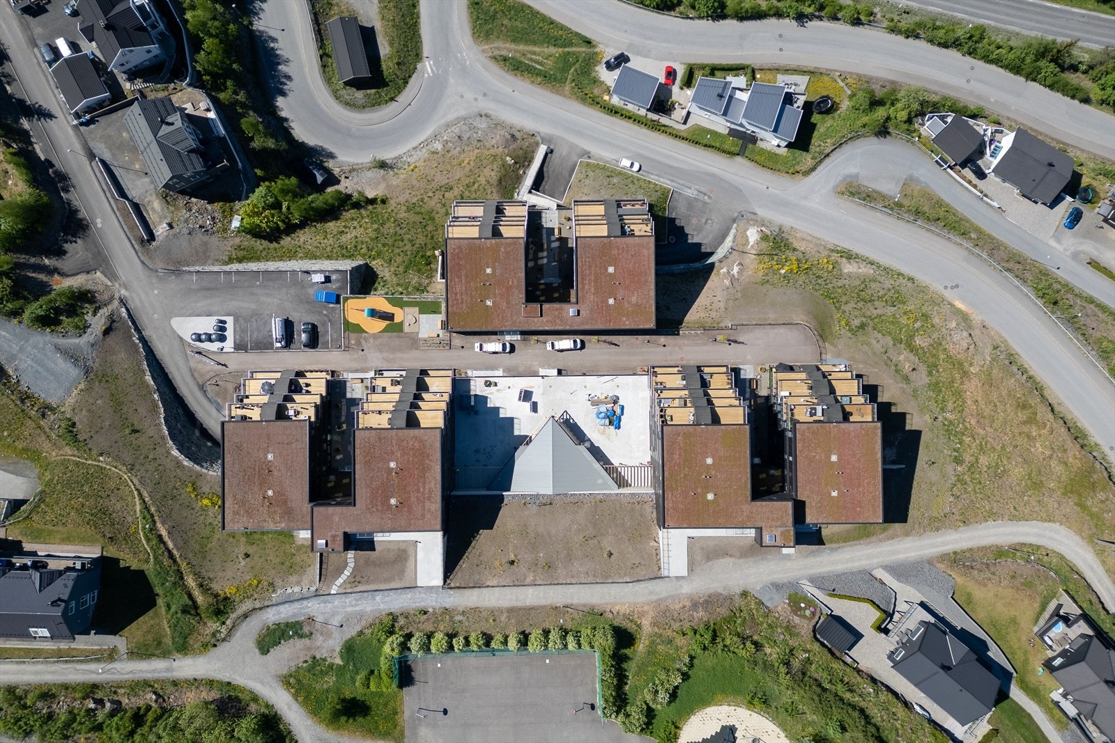 Dronebilde Galleribilde