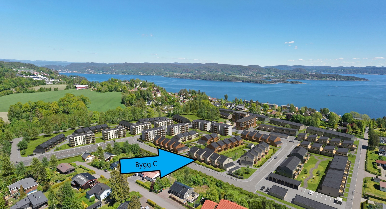 Her ligger Bygg C Galleribilde