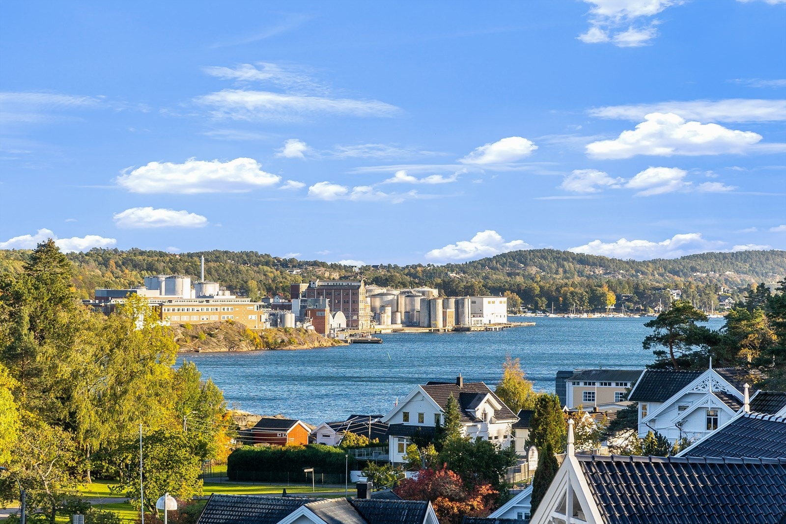 Fin sjøutsikt fra leilighetene Galleribilde