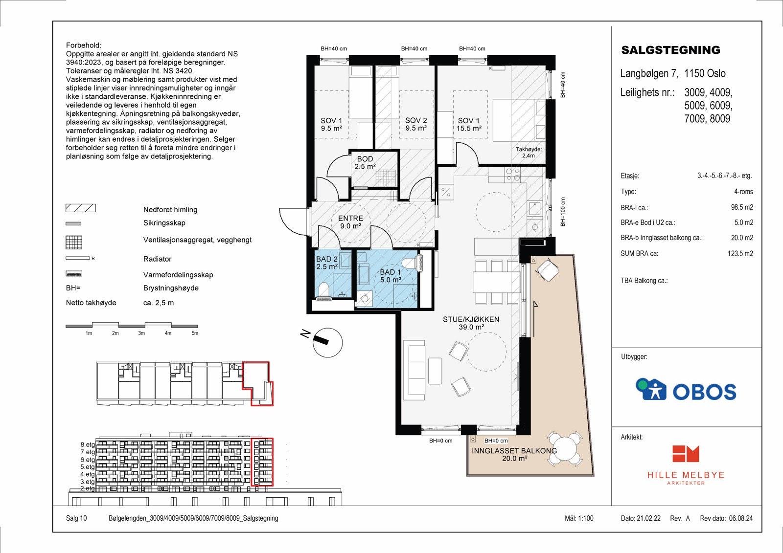 Planløsning 7009 Galleribilde