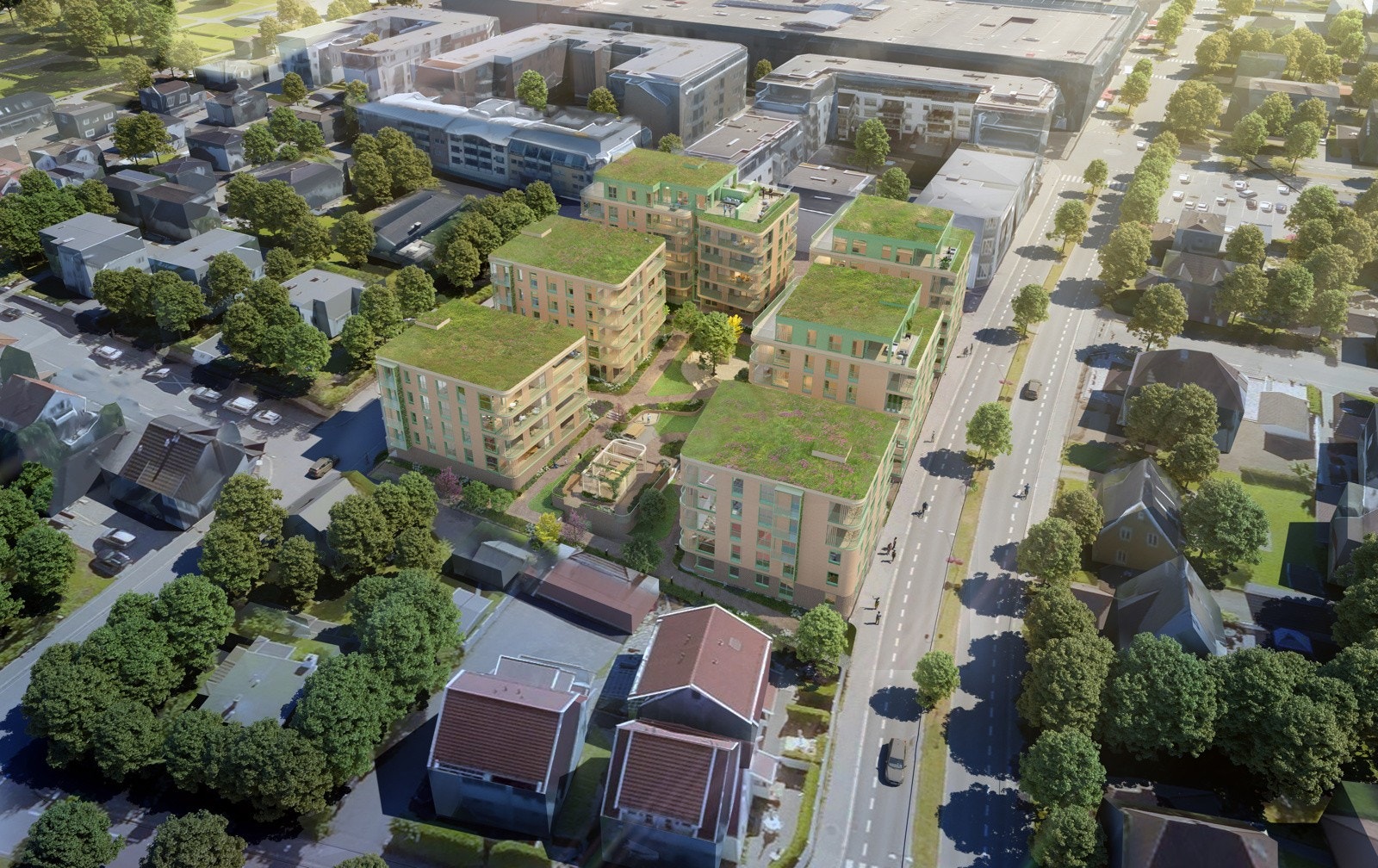 Kort vei til alt Sarpsborg by har å tilby Galleribilde