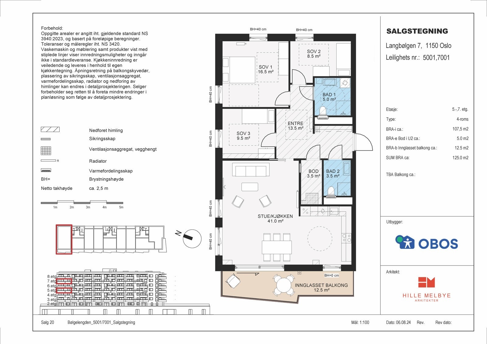 Planløsning 7001 Galleribilde