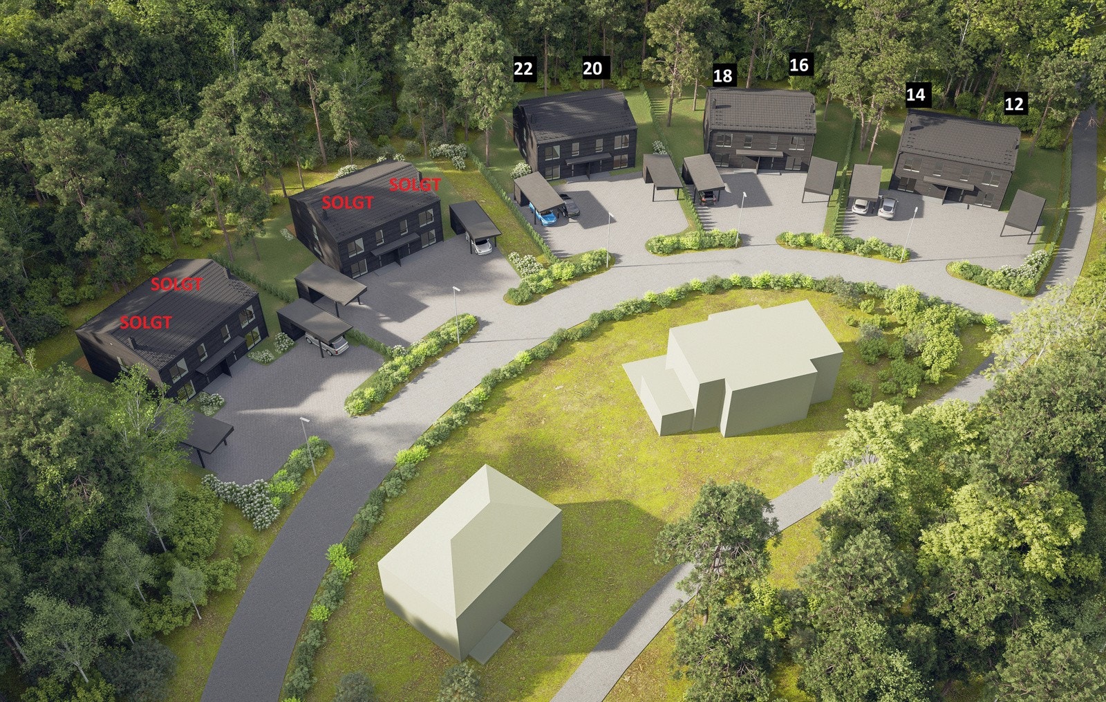 Privatmegleren ved Nicolas Alexander Ellingsen har gleden av å presentere tre prosjekterte tomannsboliger med carport og eget uteareal beliggende på Rødshøgda i Kongsberg kommune. Galleribilde