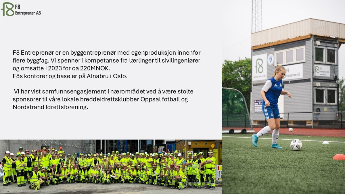 F8 Entreprenør Galleribilde