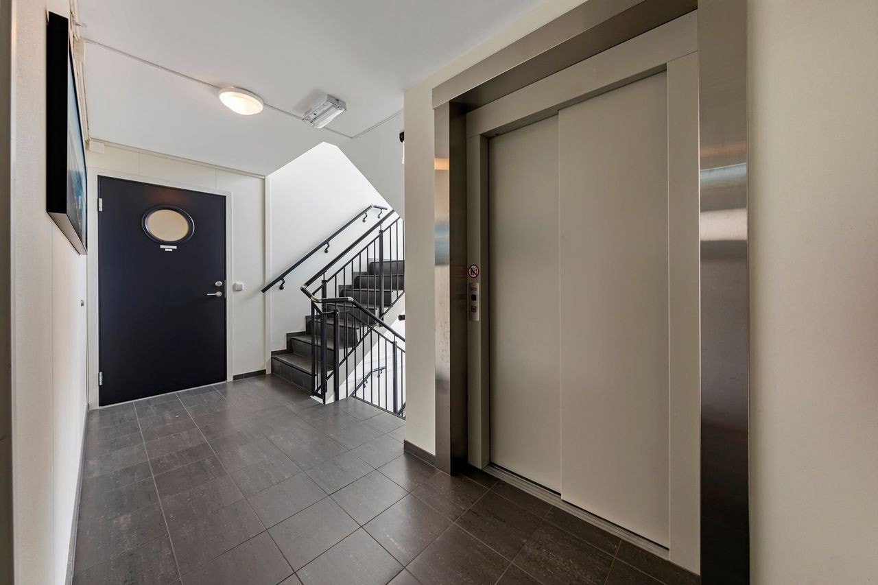 Felles trapperom. Det er mulighet for trappefri adkomst ved bruk av heis Galleribilde