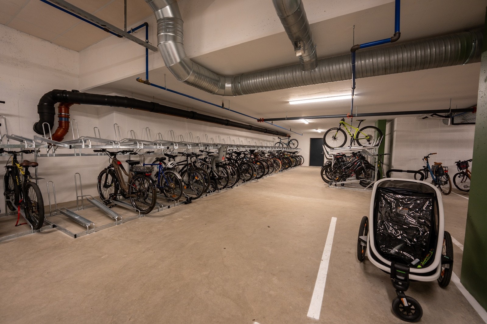 Det er god plass til sykkelen din i garasjen Galleribilde