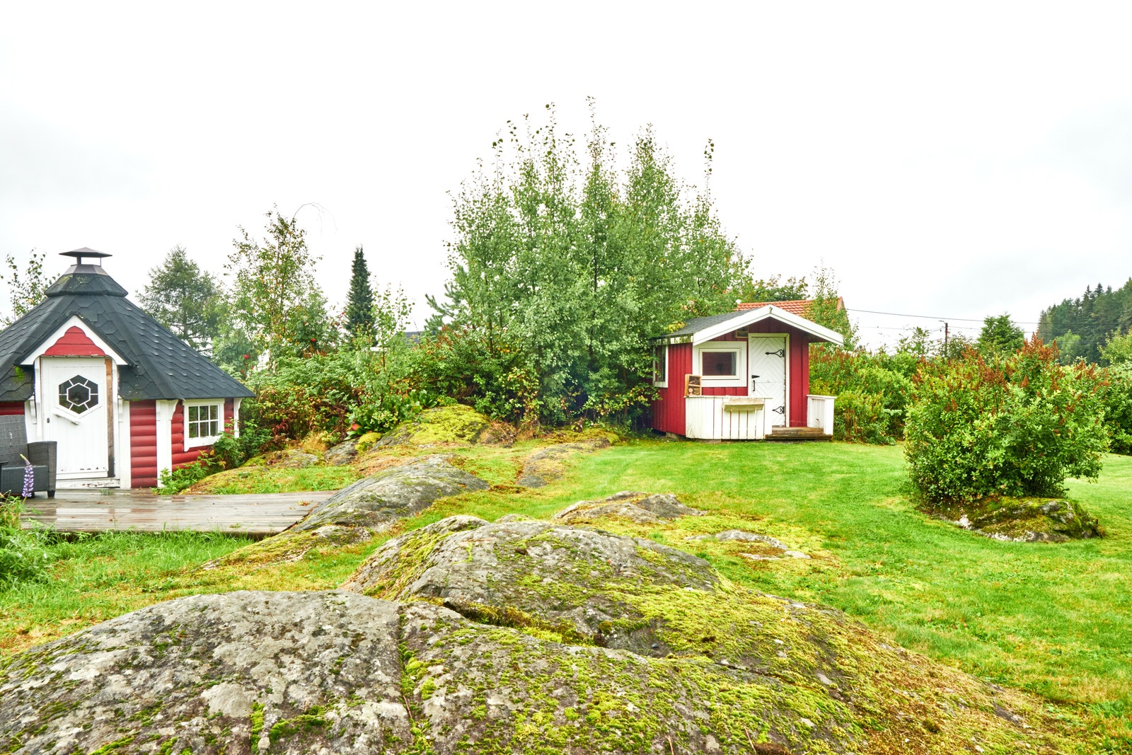 Grillhytte + dukkehus. Galleribilde