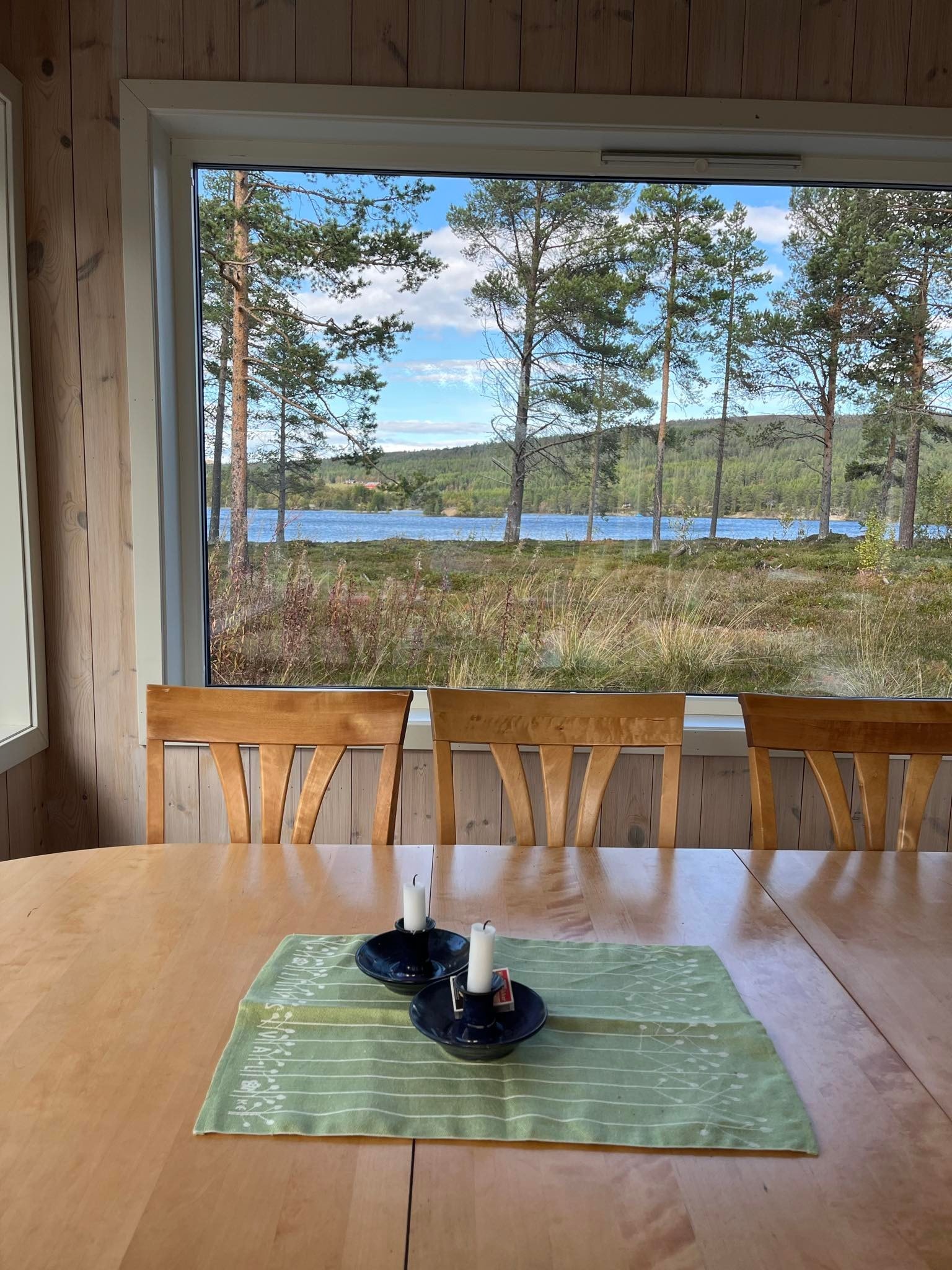 Utsikt fra spisestue Galleribilde