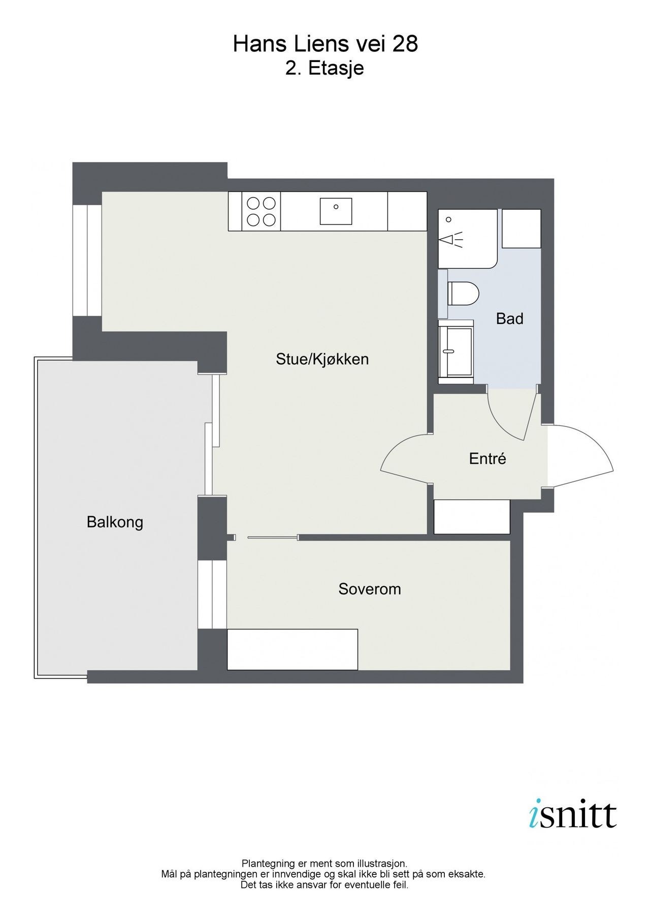 Plantegning 2D Galleribilde