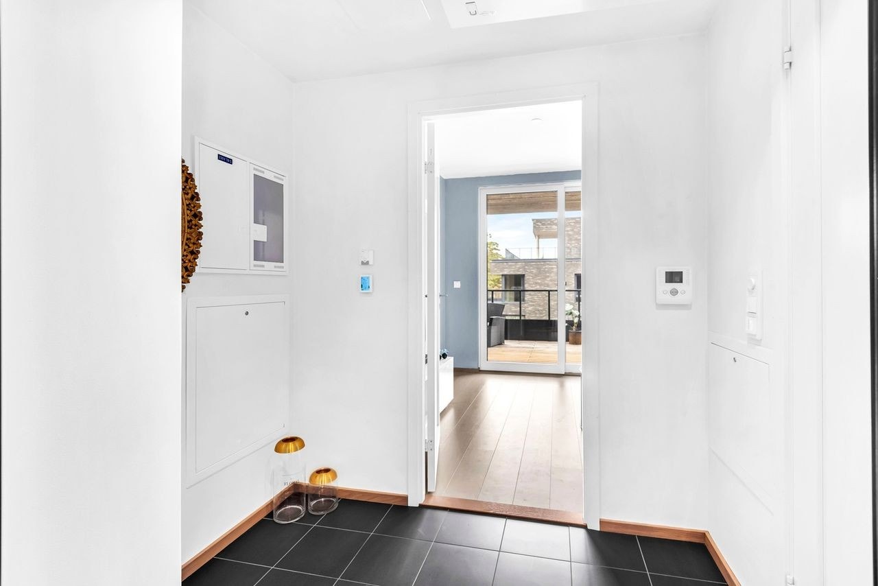 Lys og innbydende entre. Galleribilde