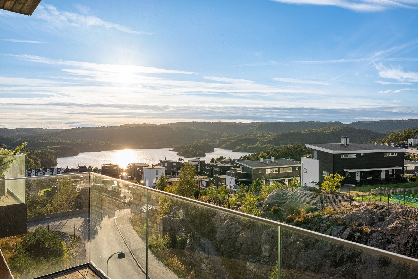 Utsikt fra leilighet B202 Galleribilde