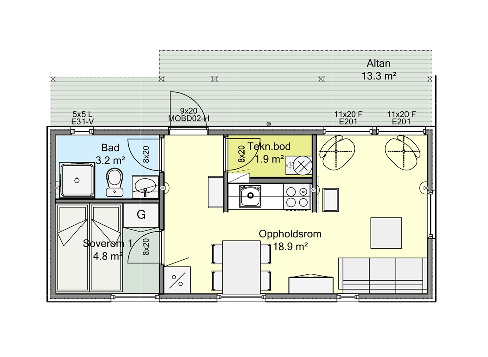 Planløsning Galleribilde