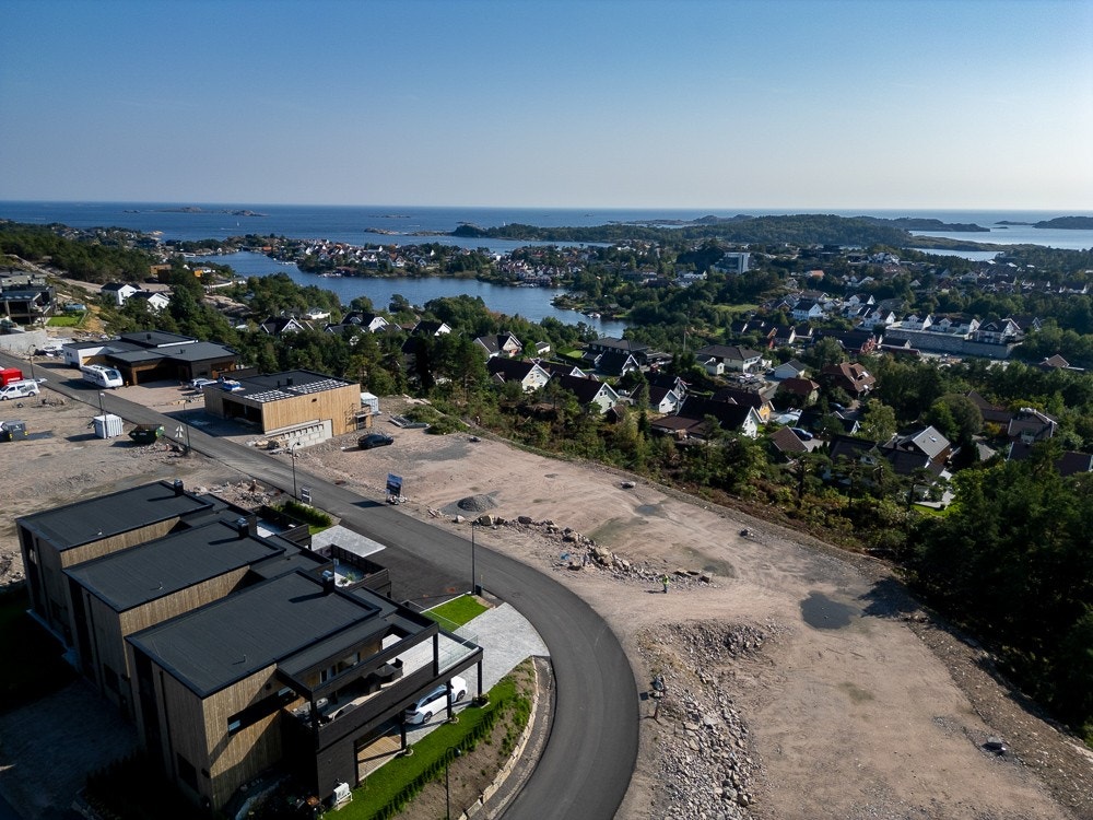 Tomten hvor boligen skal bygges Galleribilde