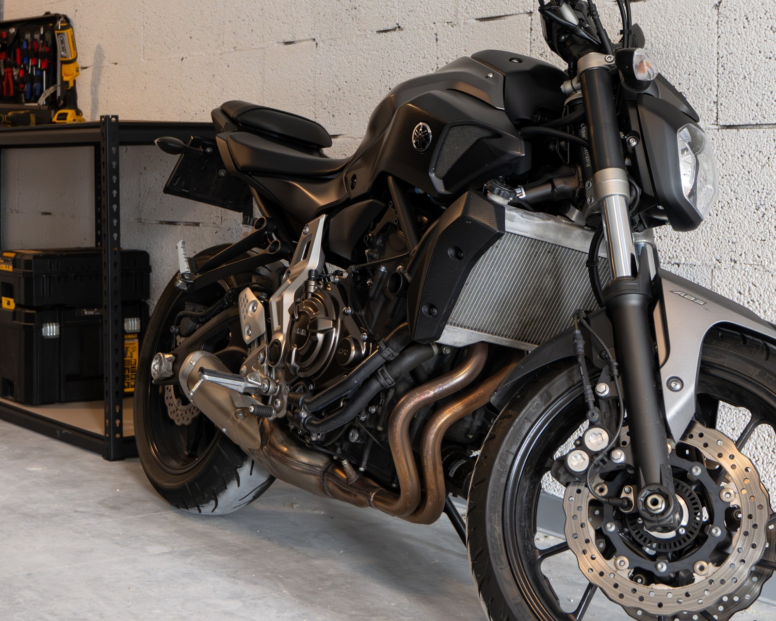 Bildet av garasje i bygg B Galleribilde