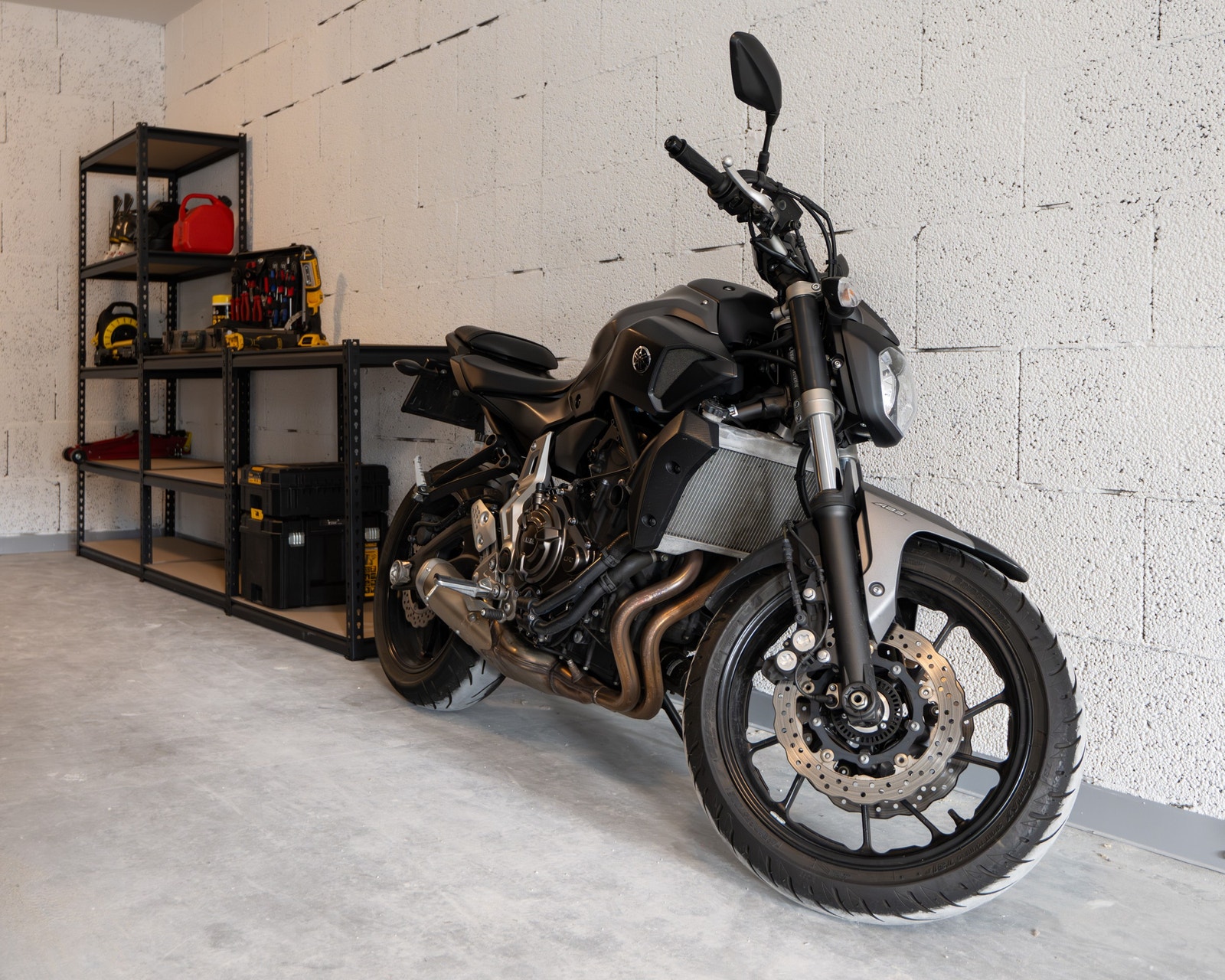 Bildet av garasje i bygg B Galleribilde