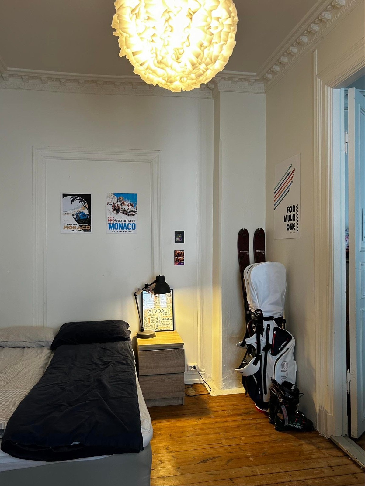 Rommet slik det var innredet før Galleribilde