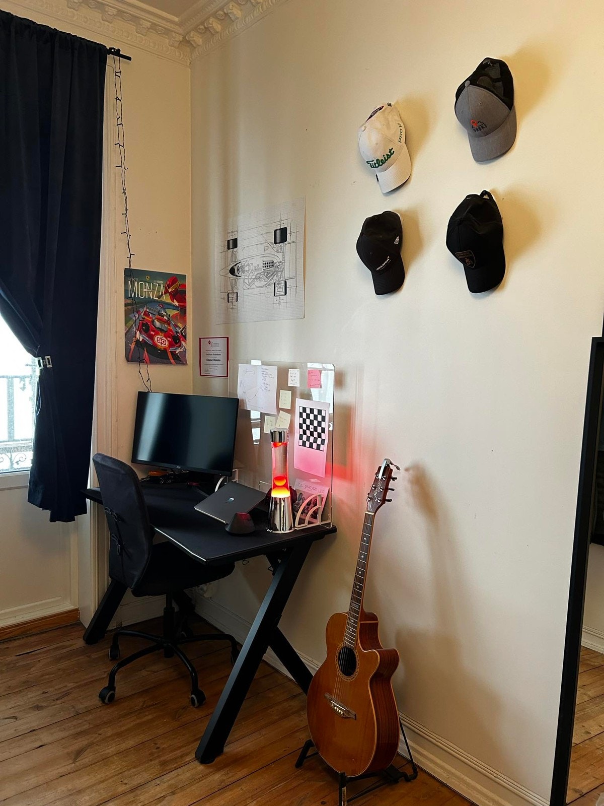 Rommet slik det var innredet før Galleribilde