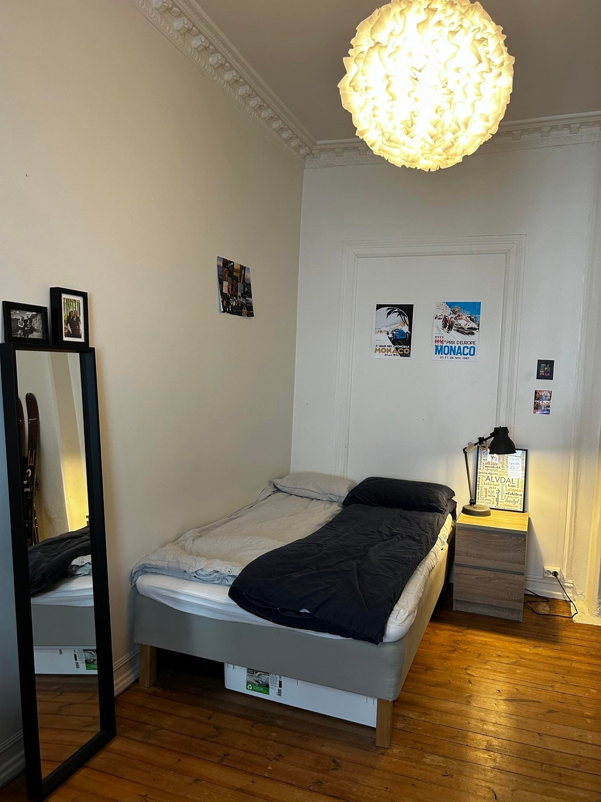 Rommet slik det var innredet før Galleribilde