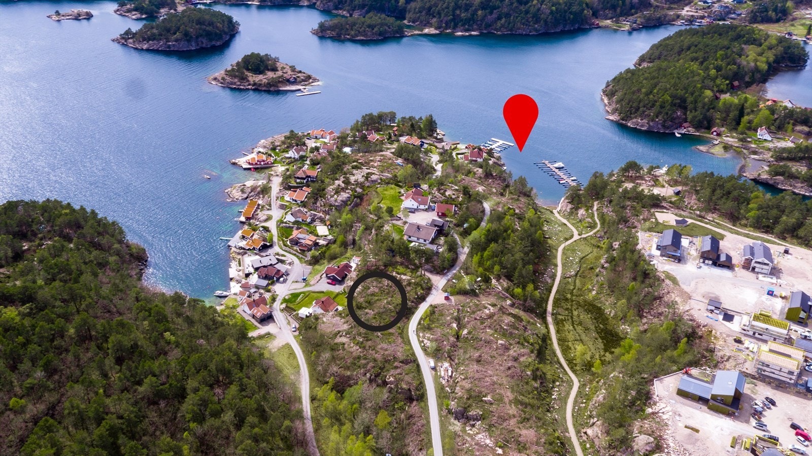 I Juviga, vest for Kristiansand, har vi fire eksklusive eneboliger for salg. Galleribilde