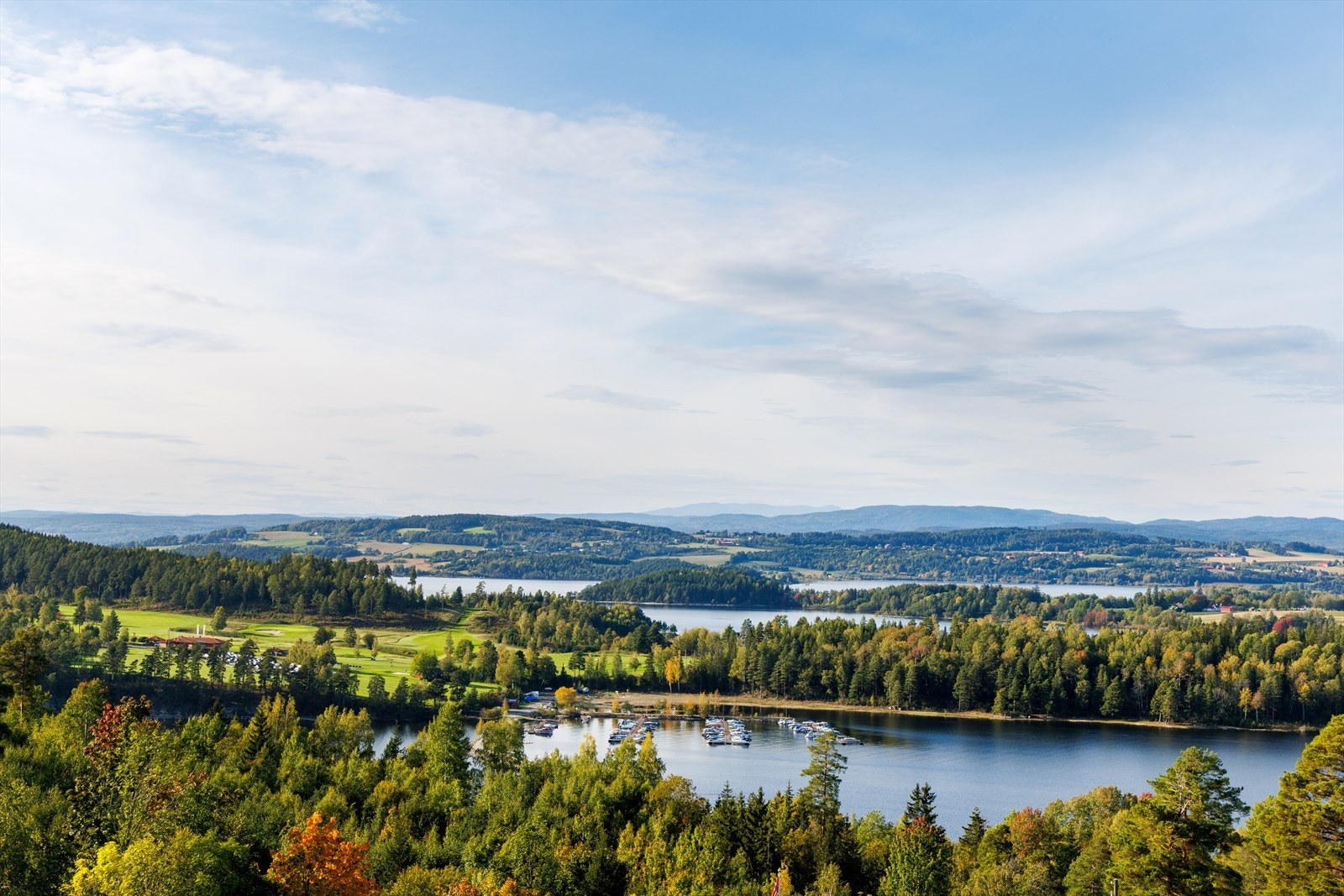 Nydelig utsikt fra Klokkerlia Galleribilde