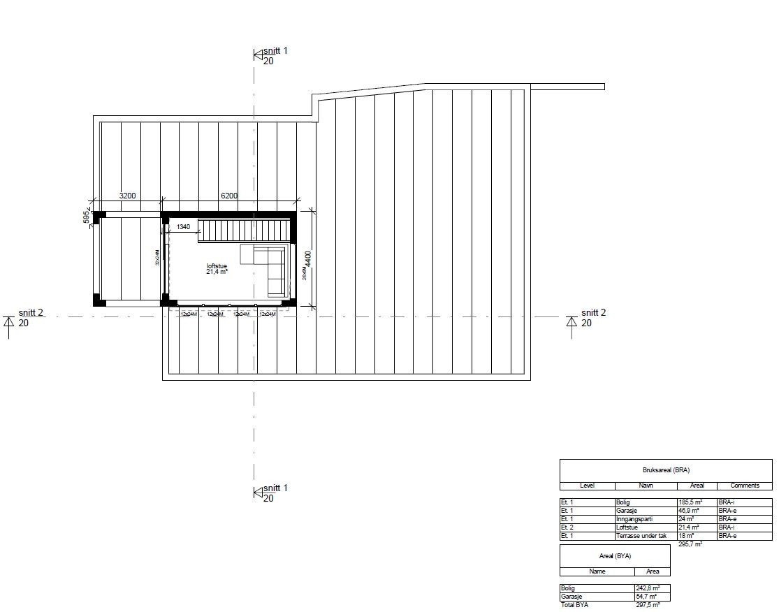 Bolig med praktisk planløsning med loftstue i boligens 2. etasje. Perfekt for familier som ønsker god plass og funksjonelle løsninger. Flott beliggenhet i rolig område. Galleribilde