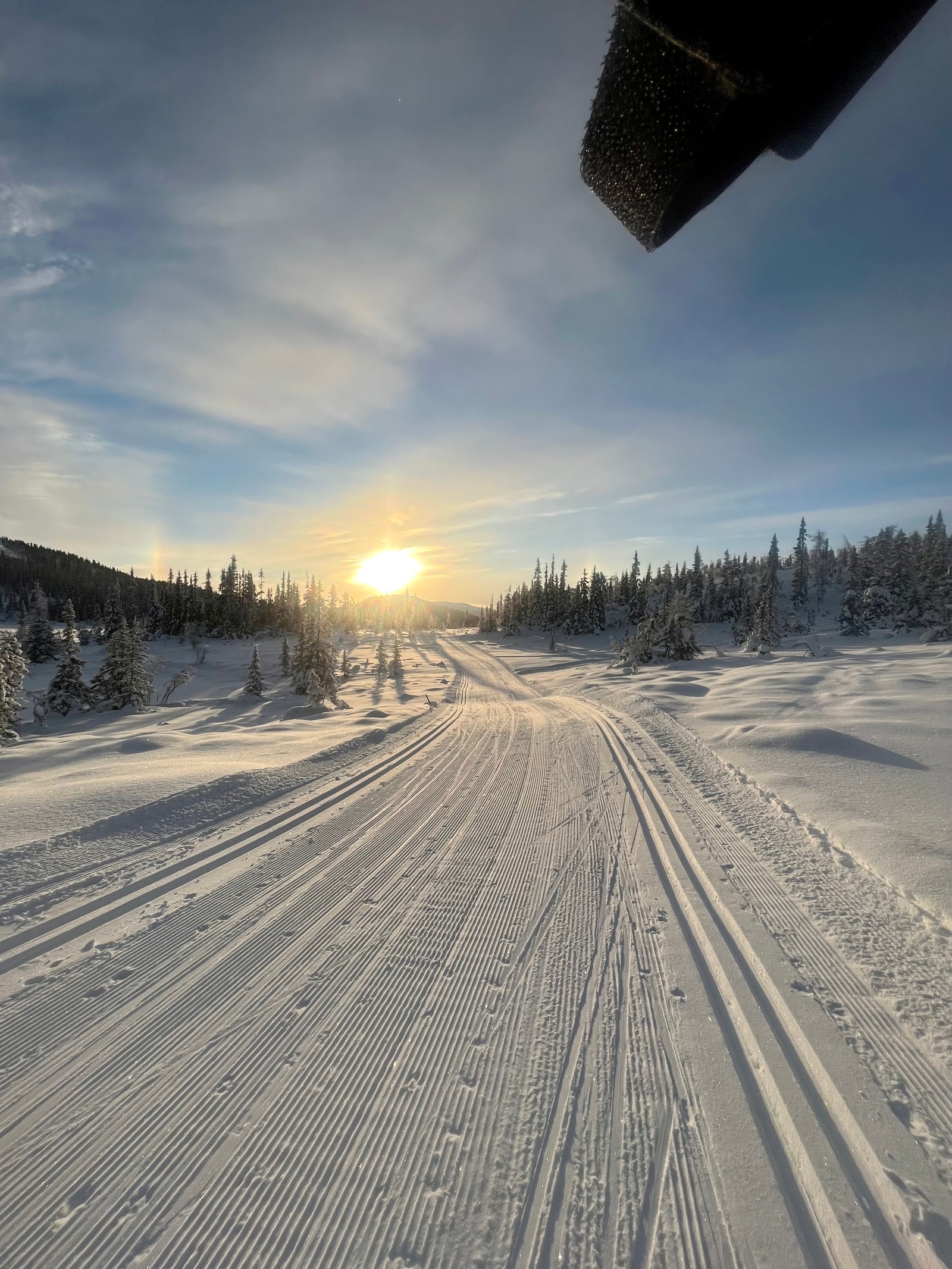 Nydelige skiløyper innover fjellet Galleribilde