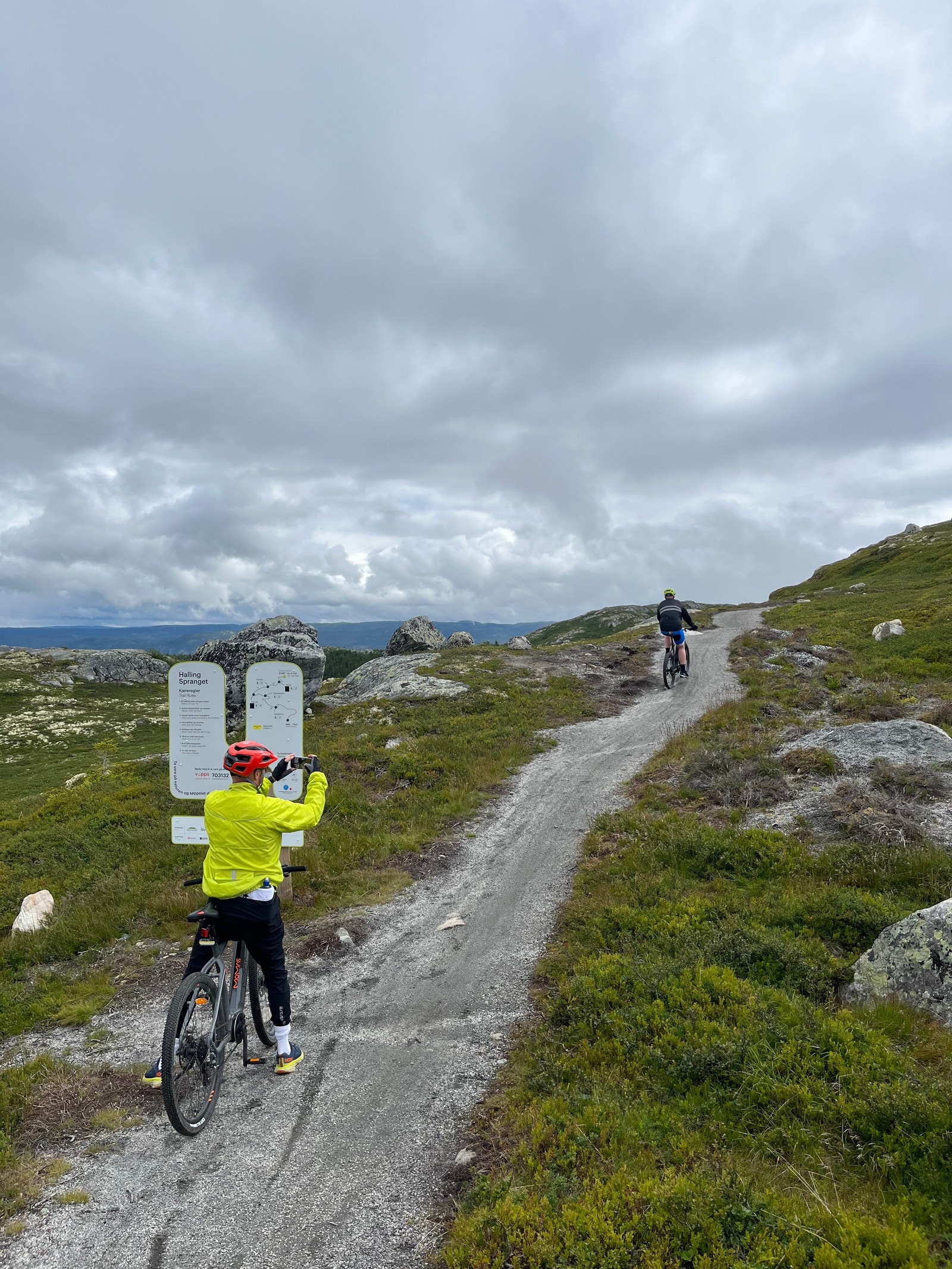 Starten på Hallingspranget Galleribilde