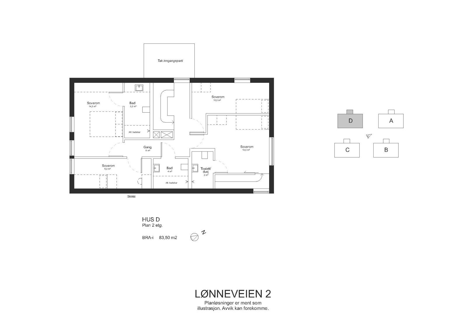 2 etg alternativ 2 med pratikantdel Galleribilde