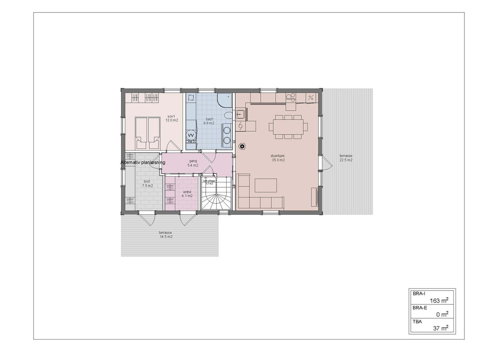 Enebolig 1. etasje Galleribilde