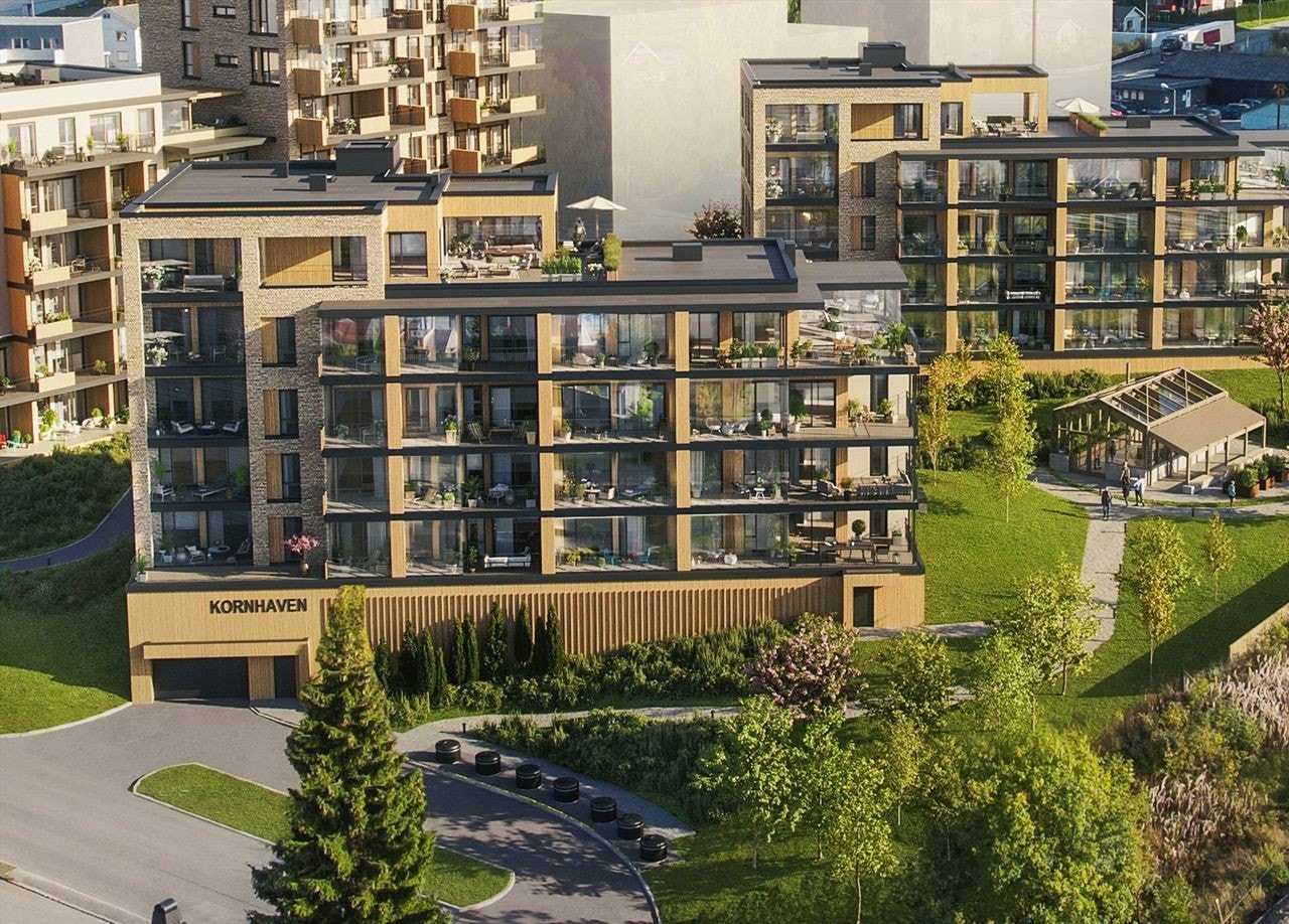 Snerten gjennomgående 2-roms med innglasset balkong mot vest. I tillegg er det tilgang til frokostterrasse ved inngangspartiet. Galleribilde