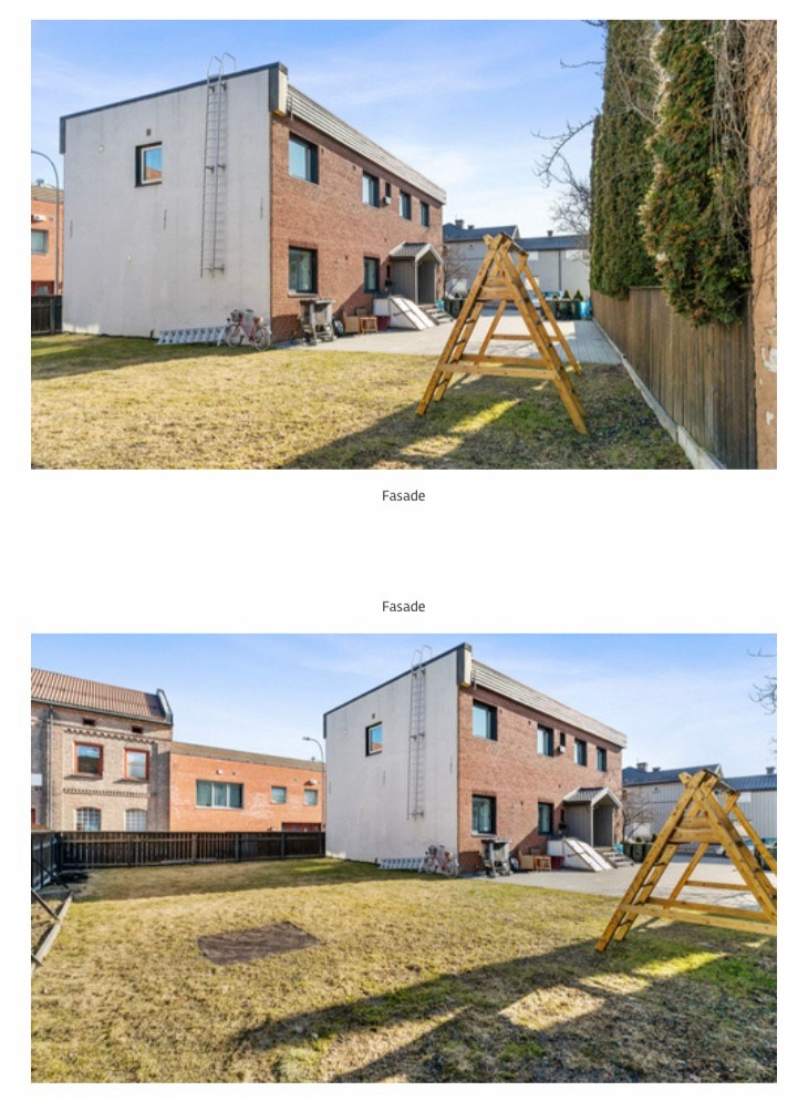 Uteområdet-deles med naboen Galleribilde