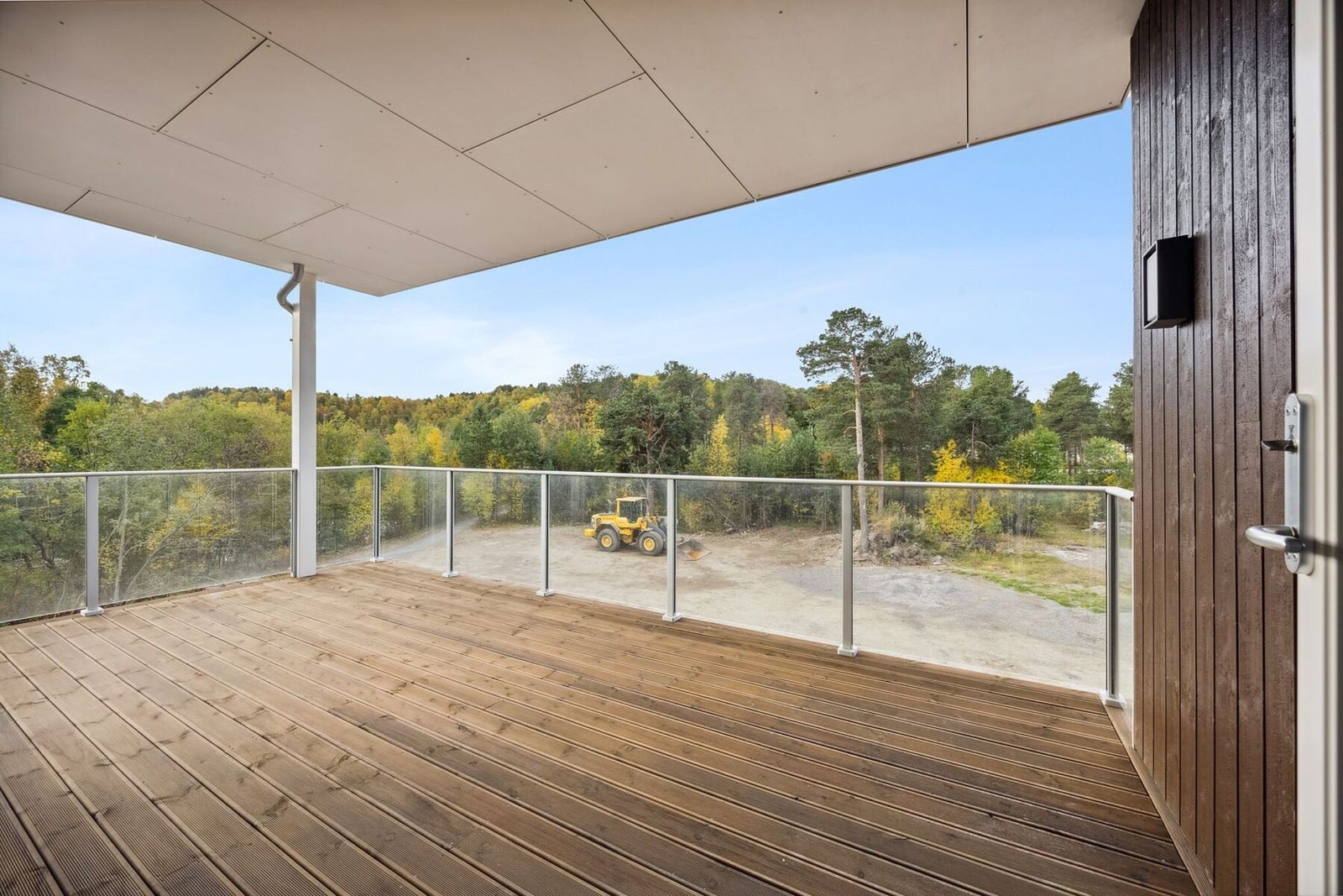 Utsikt fra veranda Galleribilde