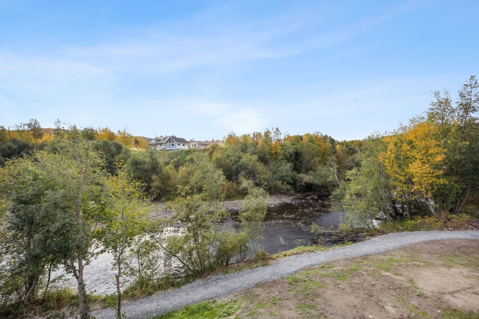 Utsikt fra veranda Galleribilde