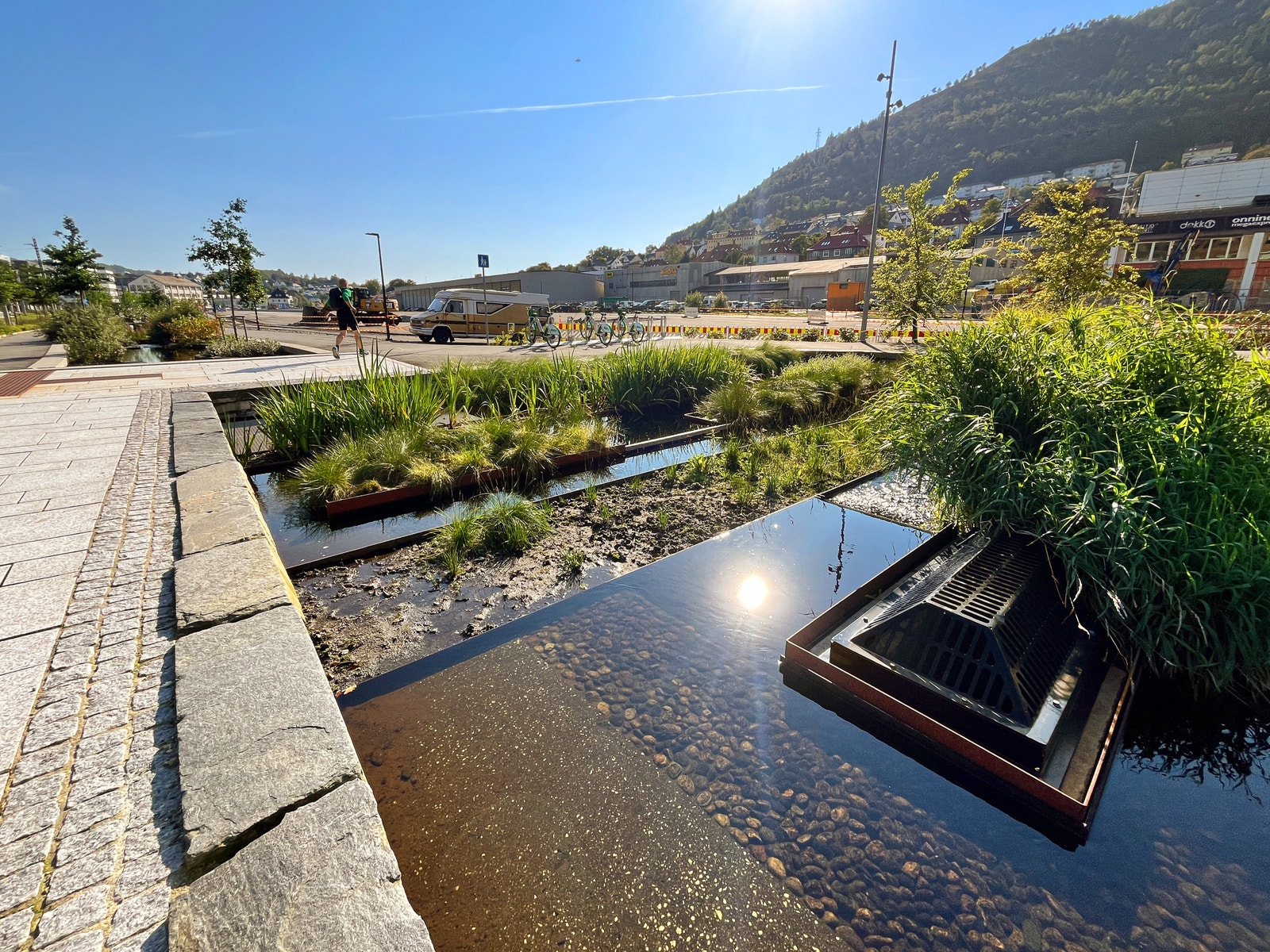 Mindemyren skal bli en ny og mer menneskevennlig bydel med vakre byrom. Galleribilde