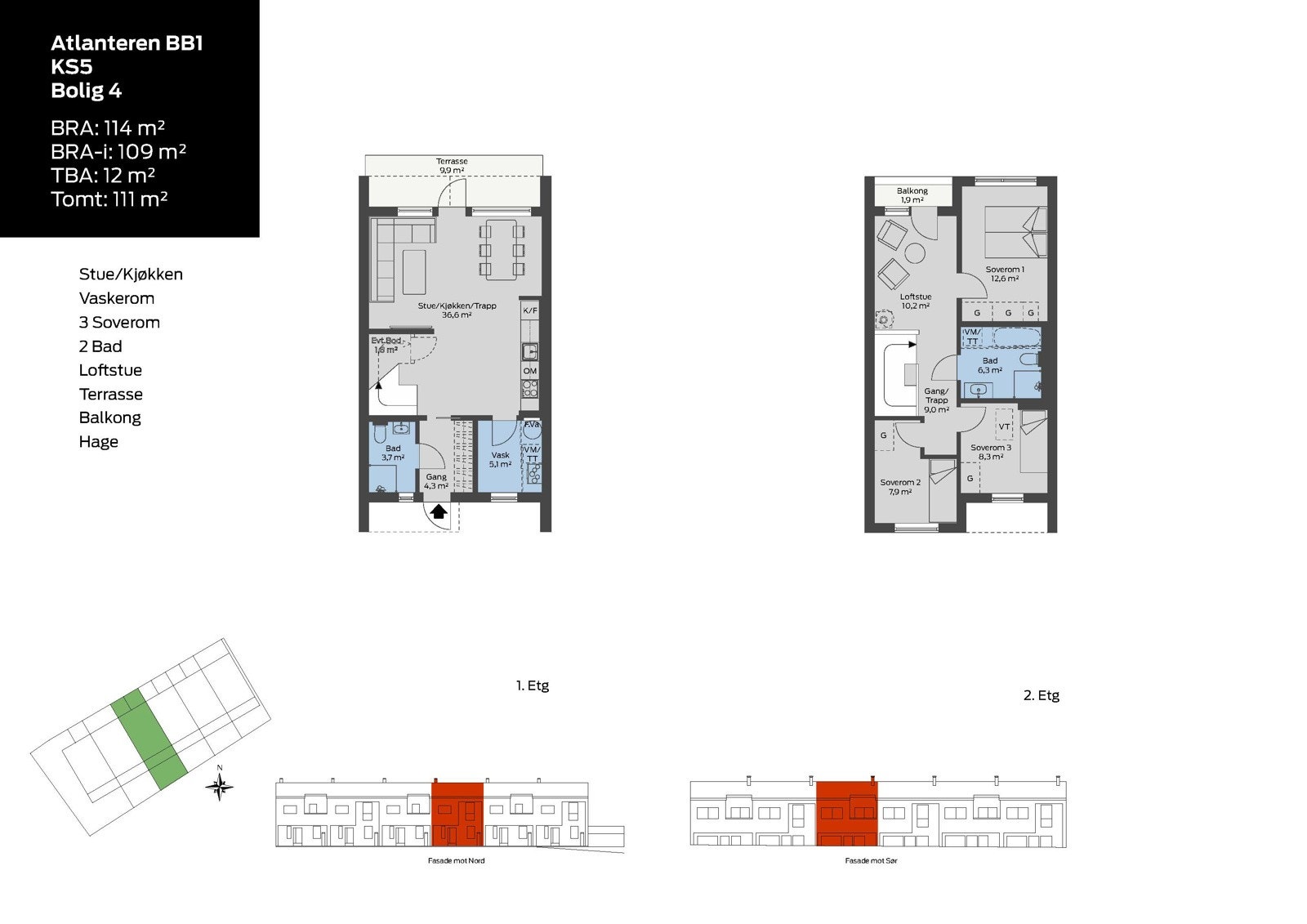 Atlanteren KS5 Bolig 4 Galleribilde