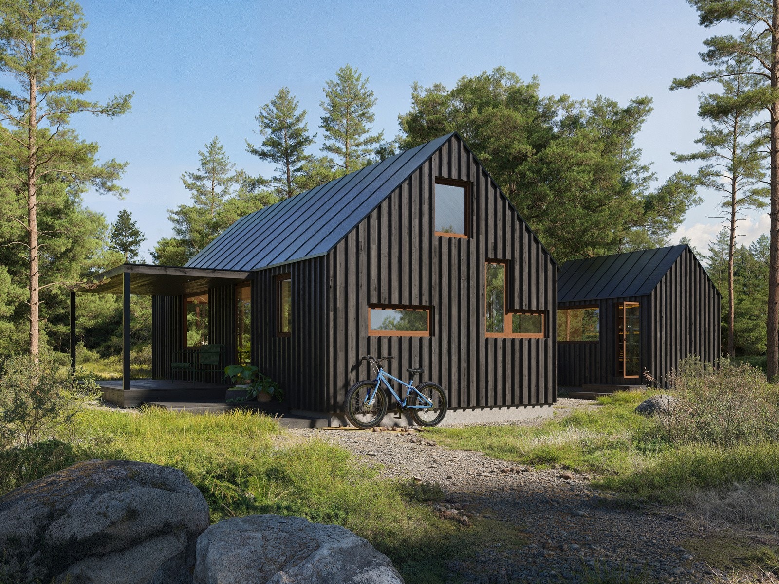 23 funksjonelle fritidsboliger - med to soverom, anneks og hvilepuls. Velkommen til Himmelrommet Plenty på Ogna! Galleribilde