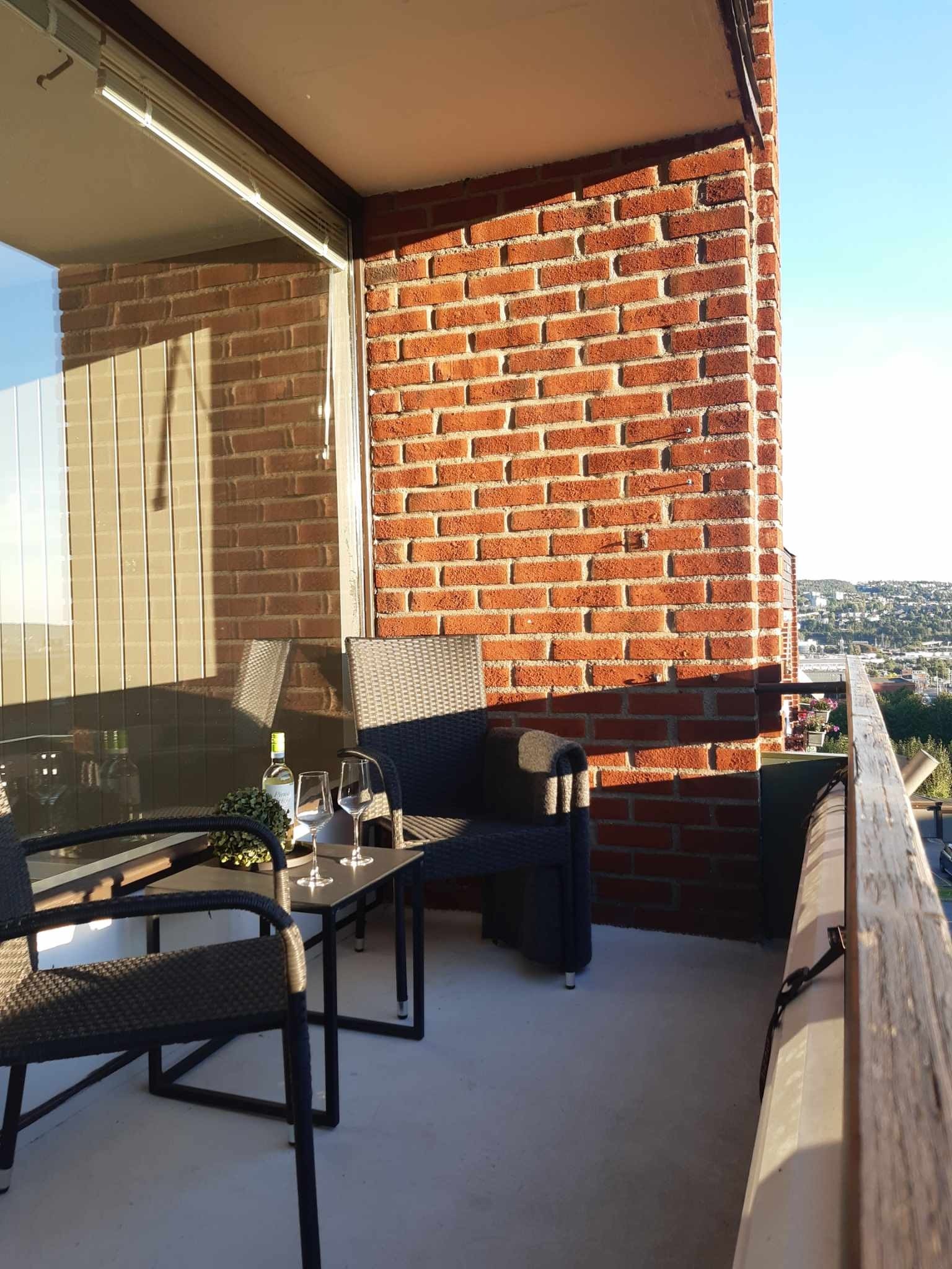 Arealeffektiv balkong Galleribilde