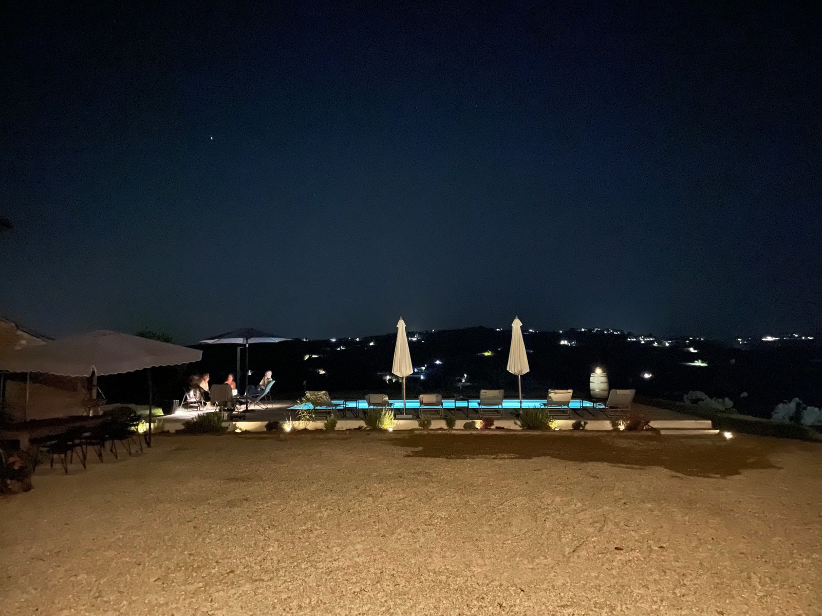 Pool by night Galleribilde