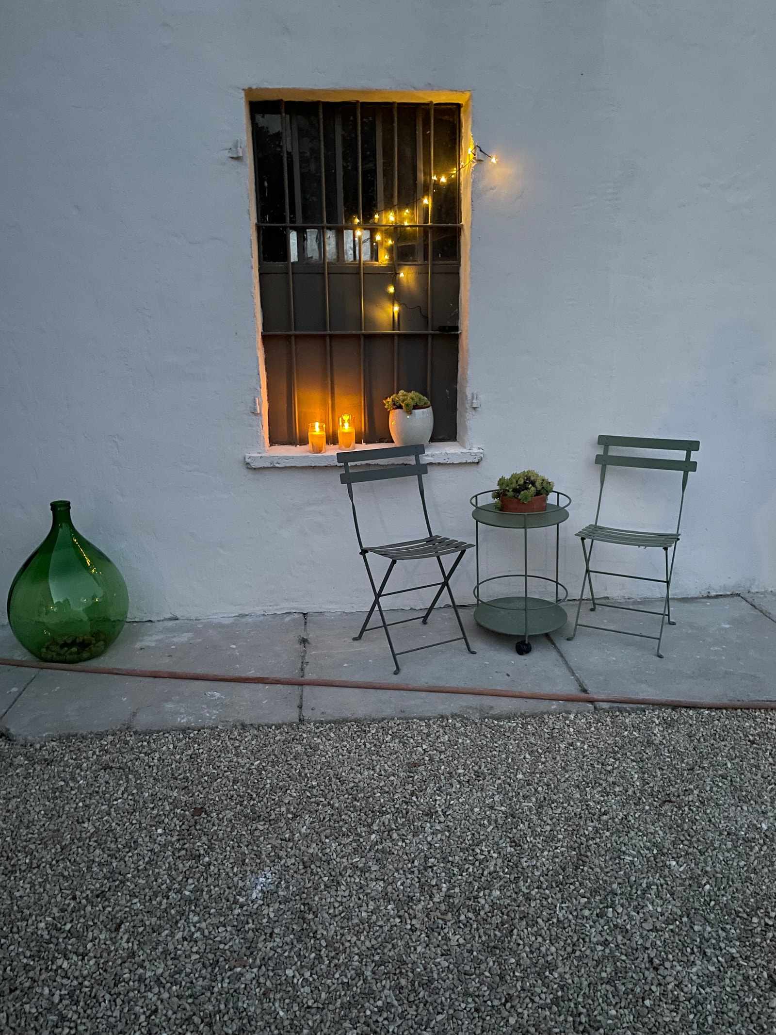 Hyggelig sitteplass ute Galleribilde