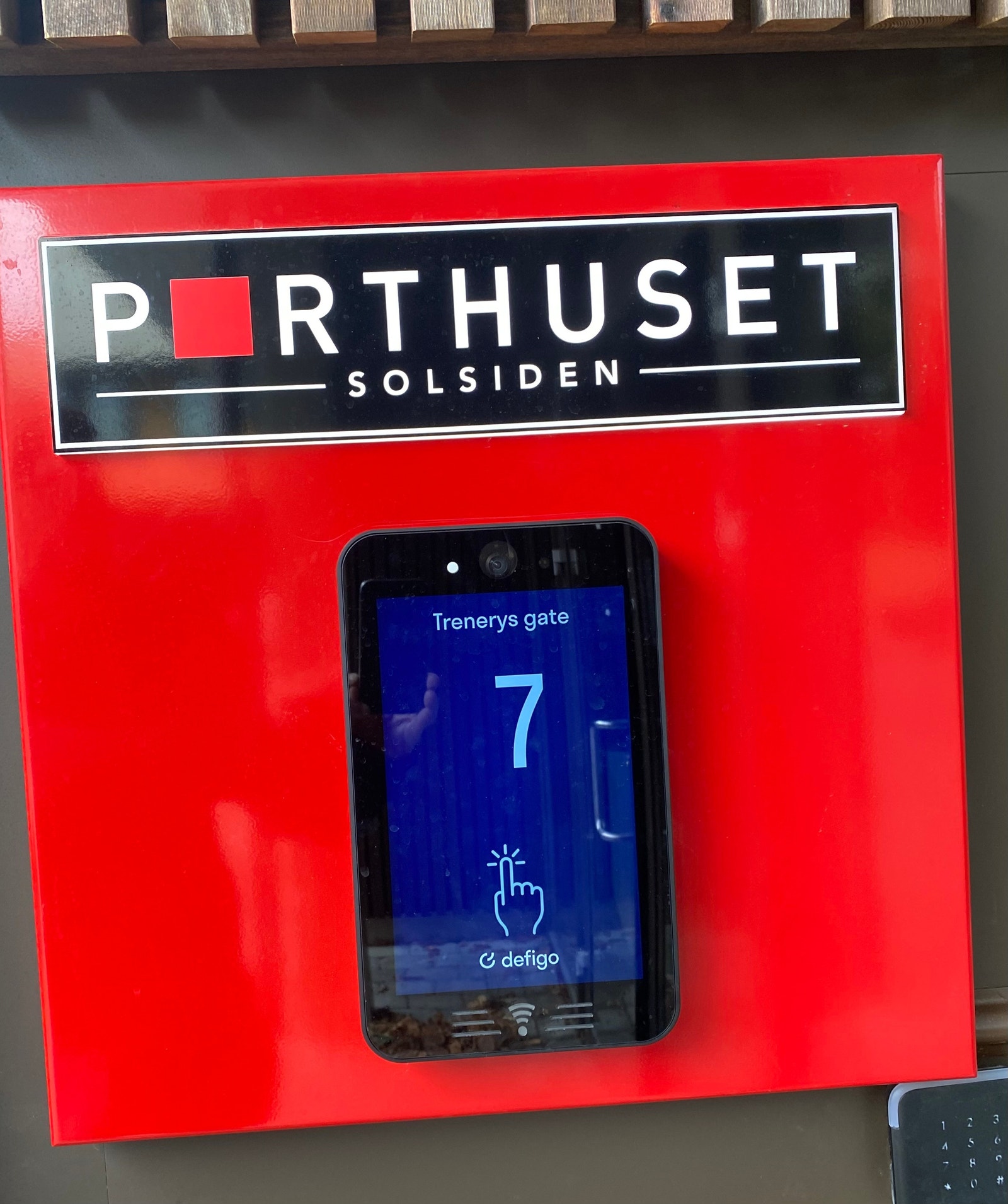 Inngangsparti Galleribilde