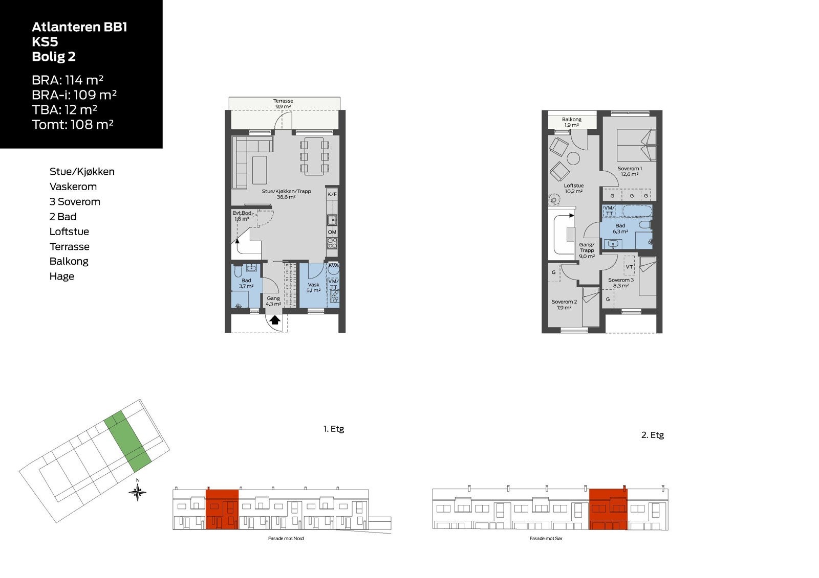 Atlanteren KS5 Bolig 2 Galleribilde