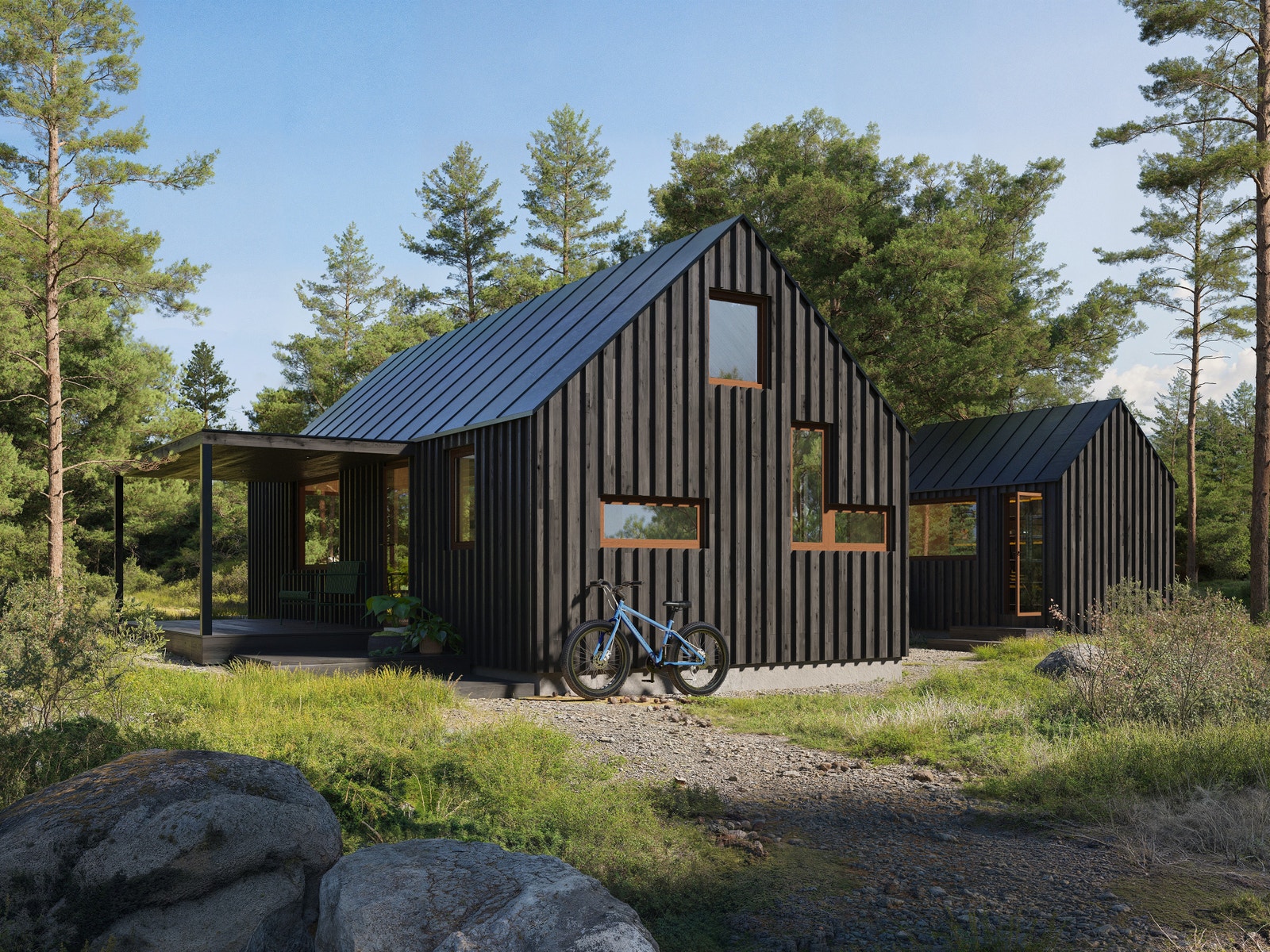 23 funksjonelle fritidsboliger - med to soverom, anneks og hvilepuls. Velkommen til Himmelrommet Plenty på Ogna! Galleribilde